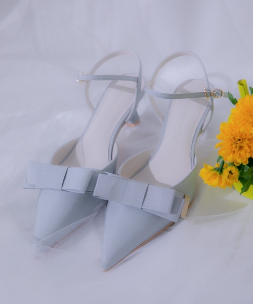 JILL by JILL STUART(ジルバイジルスチュアート)の「◇グログランパンプス(パンプス・レディース・ブラック/ブルー・SMALL/MEDIUM/LARGE)」の1枚目の写真