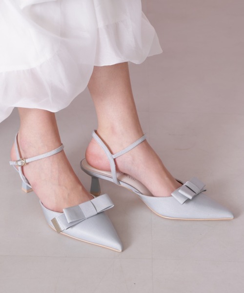 JILL by JILL STUART(ジルバイジルスチュアート)の「◇グログランパンプス(パンプス・レディース・ブラック/ブルー・SMALL/MEDIUM/LARGE)」の4枚目の写真