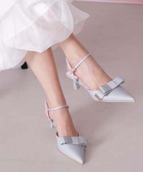 JILL by JILL STUART(ジルバイジルスチュアート)の「◇グログランパンプス(パンプス・レディース・ブラック/ブルー・SMALL/MEDIUM/LARGE)」の3枚目の写真