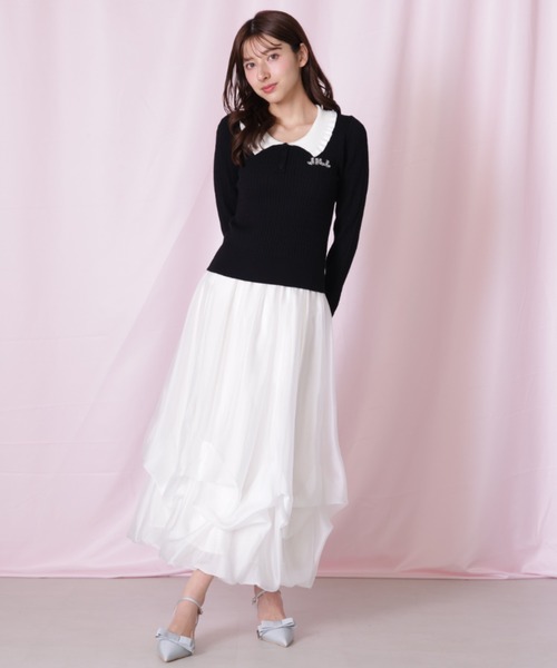 JILL by JILL STUART(ジルバイジルスチュアート)の「◇グログランパンプス(パンプス・レディース・ブラック/ブルー・SMALL/MEDIUM/LARGE)」の8枚目の写真