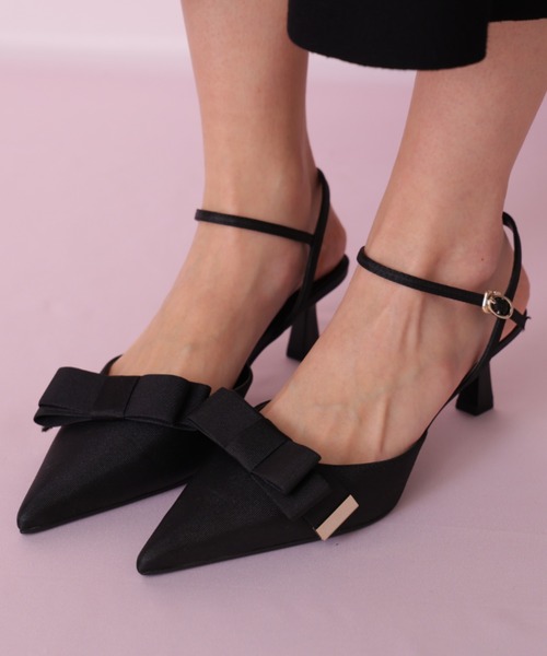 JILL by JILL STUART(ジルバイジルスチュアート)の「◇グログランパンプス(パンプス・レディース・ブラック/ブルー・SMALL/MEDIUM/LARGE)」の11枚目の写真