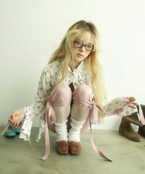 igi（イジ）の「BOW CRINKLE CAPRIS / リボンカプリパンツ（その他パンツ・レディース・ブラック/ベージュ/ピンク・FREE）」の20枚目の写真