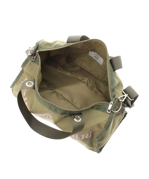 jouetie（ジュエティ）の「BIGキャンバスボストンバッグ（ボストンバッグ・レディース・カーキ/ブラック・FREE）」の14枚目の写真