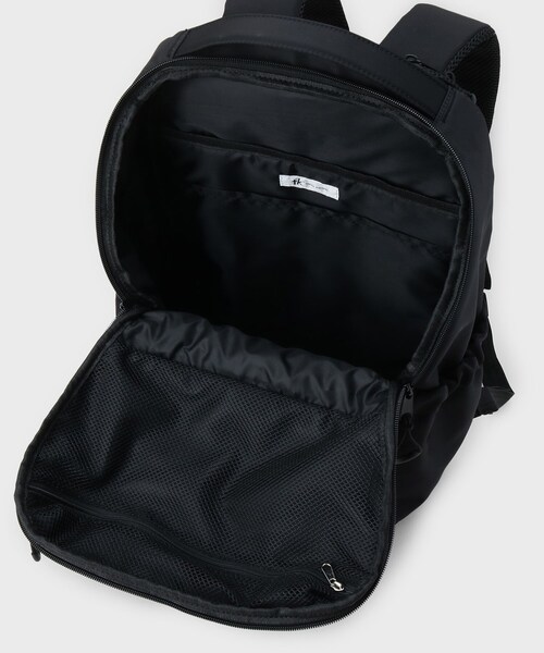 tk.TAKEO KIKUCHI（ティーケータケオキクチ）の「【撥水】軽量バックパック（バックパック/リュック・メンズ・ダークグレー/ブラック・00）」の6枚目の写真