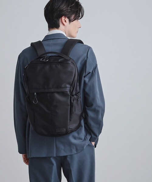tk.TAKEO KIKUCHI（ティーケータケオキクチ）の「【撥水】軽量バックパック（バックパック/リュック・メンズ・ダークグレー/ブラック・00）」の15枚目の写真