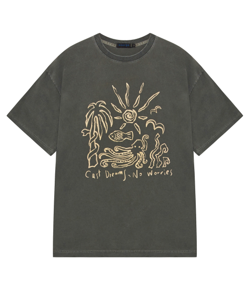 SSERPE(セルぺ)の「キャストドリームノーウォリスピグメントバンファルティカーキ(Tシャツ/カットソー・レディース・その他・MEDIUM/LARGE)」の1枚目の写真
