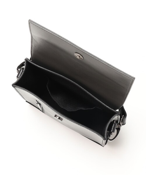 NICOLE CLUB FOR MEN（ニコルクラブフォーメン）の「2WAYフラップミニバッグ（ショルダーバッグ・メンズ・オフホワイト/ブラック/グレー系・FREE）」の20枚目の写真