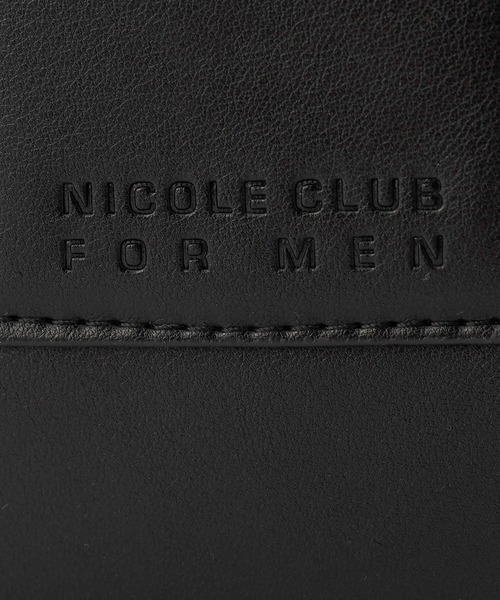 NICOLE CLUB FOR MEN（ニコルクラブフォーメン）の「2WAYフラップミニバッグ（ショルダーバッグ・メンズ・オフホワイト/ブラック/グレー系・FREE）」の10枚目の写真