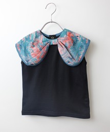 天竺アブストラクトカラーTシャツ