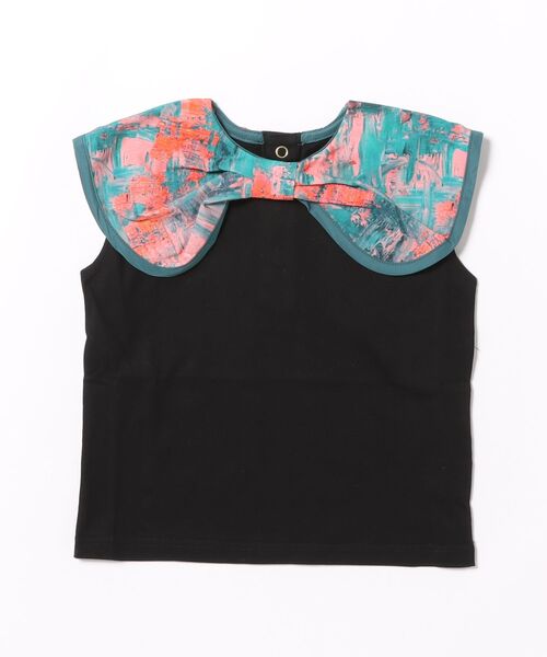 maarook（マルーク）の「天竺アブストラクトカラーTシャツ（Tシャツ/カットソー・キッズ・ブラック・130cm/120cm/110cm/100cm）」の10枚目の写真