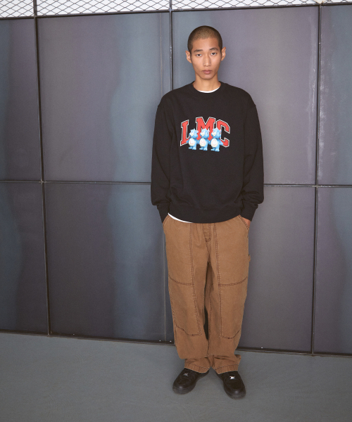 LMCの「THREE BEARS ARCH LOGO SWEATSHIRT vintage blue(スウェット・レディース・その他・S/M/L/XL)」の2枚目の写真
