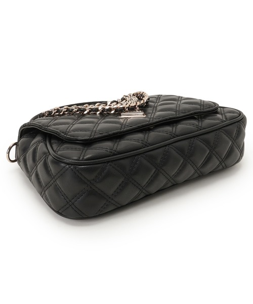 Guess（ゲス）の「GIULLY Ii Top Handle Flap ハンドバッグ  （ハンドバッグ・レディース・オフホワイト/ブラック・ONE SIZE）」の7枚目の写真