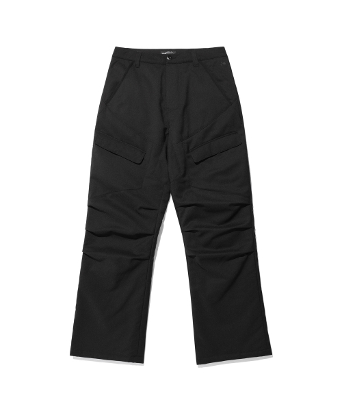 NICE GHOST CLUB(ナイスゴーストクラブ)の「MECHANIC PADDED PANTS_BLACK(NG2EFUPA10A)(その他パンツ・レディース・ブラック・M/L/S)」の1枚目の写真