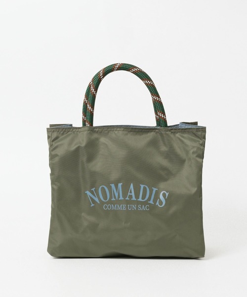 NOMADIS(ノマディス)の「【NOMADIS】<別注>SAC BAG(トートバッグ・レディース・ライトベージュ/オリーブ・フリー)」の10枚目の写真
