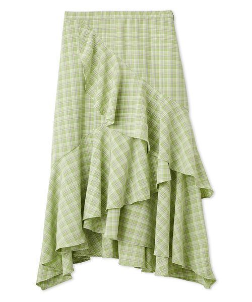 FURFUR（ファーファー）の「アシンメトリーヘムスカート（スカート・レディース・ブラック/グリーン/ピンク・F）」の20枚目の写真