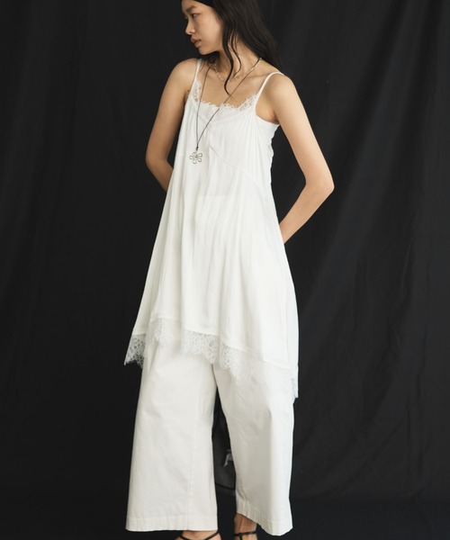 Doux archives(ドゥアルシーヴ)の「ヴィンテージサテンレースキャミ(シャツ/ブラウス・レディース・オフホワイト/ブラック/アイボリー・FREE)」の18枚目の写真