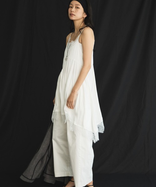 Doux archives(ドゥアルシーヴ)の「ヴィンテージサテンレースキャミ(シャツ/ブラウス・レディース・オフホワイト/ブラック/アイボリー・FREE)」の19枚目の写真