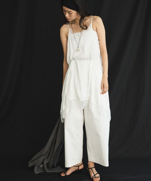 Doux archives(ドゥアルシーヴ)の「ヴィンテージサテンレースキャミ(シャツ/ブラウス・レディース・オフホワイト/ブラック/アイボリー・FREE)」の20枚目の写真