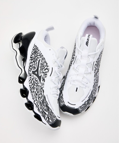 MIZUNO（ミズノ　）の「WAVE PROPHECY 13.2　D1GA261304（スニーカー・メンズ・ホワイト・27.5cm/27.0cm/26.5cm/26.0cm/28.0cm/25.5cm/23.5cm/24.0cm/24.5cm/28.5cm/23.0cm/25.0cm/29.0cm）」の9枚目の写真