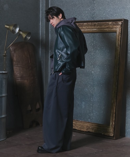 Fireman Hook Leather Jacket / ファイヤーマンフックレザージャケット