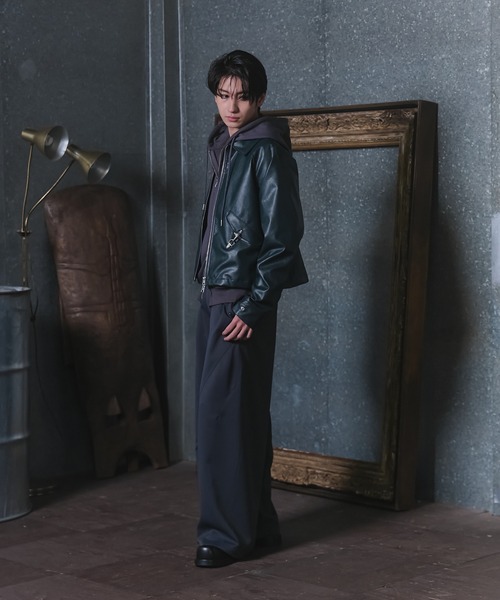 Fireman Hook Leather Jacket / ファイヤーマンフックレザージャケット