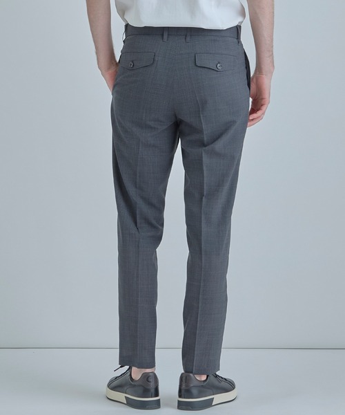 MEN'S BIGI（メンズビギ）の「【COLE HAAN/コール ハーン】別注 サマーサイロフィルウールピンチェックパンツ＜通気性＞（スラックス・メンズ・グレー/ネイビー・04/03/02/01）」の4枚目の写真