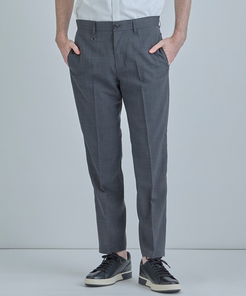 MEN'S BIGI（メンズビギ）の「【COLE HAAN/コール ハーン】別注 サマーサイロフィルウールピンチェックパンツ＜通気性＞（スラックス・メンズ・グレー/ネイビー・04/03/02/01）」の21枚目の写真