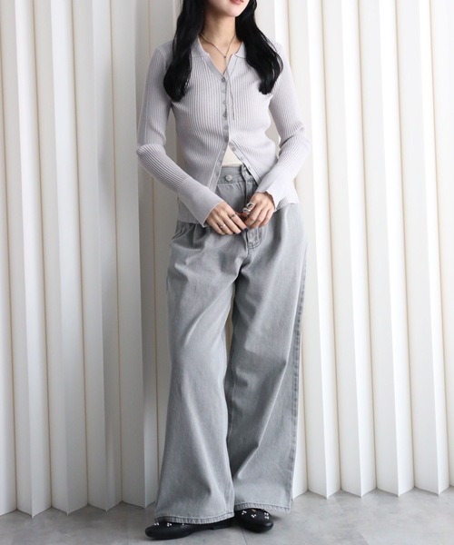 model：164cm. 着用サイズ：FREE