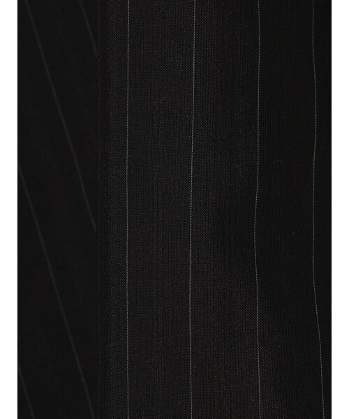 MIDIUMISOLID(ミディウミソリッド)の「MIDIUMISOLID Men’s シアーストライプジャケット(ダウンジャケット/コート・メンズ・ブラック/オフホワイト・48)」の5枚目の写真