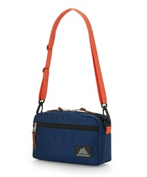パデッドショルダーポーチM PADDED SHOULDER POUCH M ディープネイビーXピンク