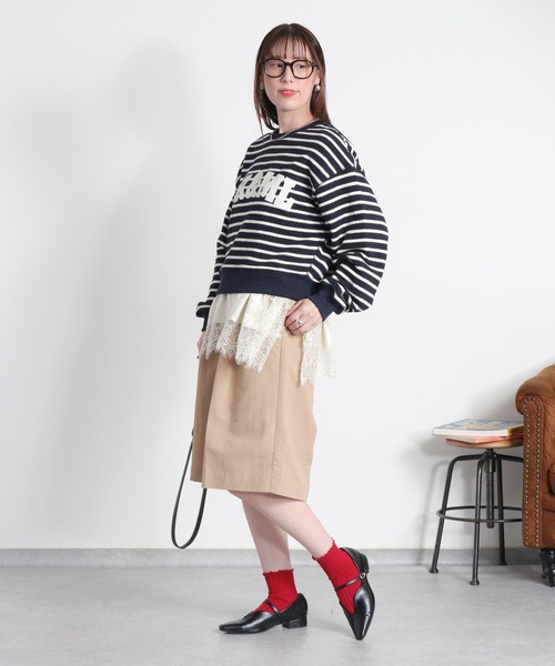 cepo(セポ)の「〈セットアップ対応〉撥水・UV・ウォッシャブル グログランショートパンツ(その他パンツ・レディース・ベージュ/ブラック/グレー・M)」の10枚目の写真