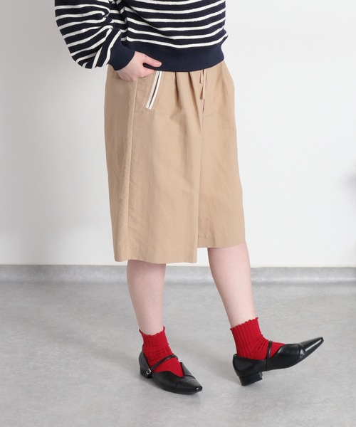 cepo(セポ)の「〈セットアップ対応〉撥水・UV・ウォッシャブル グログランショートパンツ(その他パンツ・レディース・ベージュ/ブラック/グレー・M)」の20枚目の写真