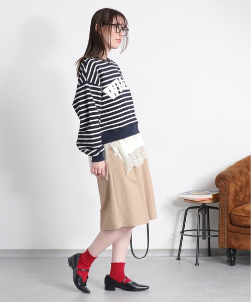 cepo(セポ)の「〈セットアップ対応〉撥水・UV・ウォッシャブル グログランショートパンツ(その他パンツ・レディース・ベージュ/ブラック/グレー・M)」の12枚目の写真