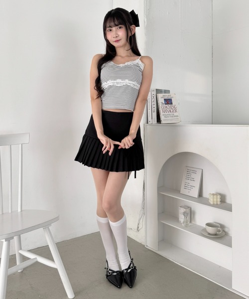 Loueme(ルエム)の「ヴィンテージレースブラキャミソール(キャミソール・レディース・イエロー/ホワイト系その他/ホワイト/ブラック/ブラック系その他/グレー・FREE)」の16枚目の写真