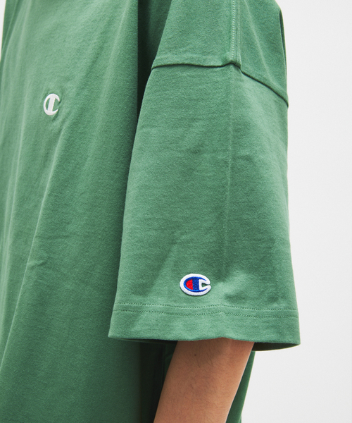 Champion(チャンピオン)の「CHAMPION / チャンピオン for JOURNAL STANDARD 3 レイヤード 半袖 Tシャツ(Tシャツ/カットソー・メンズ・ネイビー/ホワイト/ブラック/カーキ・MEDIUM/LARGE)」の10枚目の写真