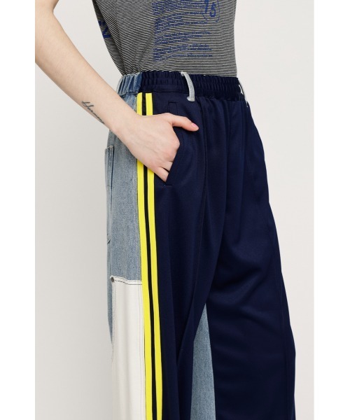 SLY(スライ)の「JERSEY DOCKING PT ジャージードッキングパンツ 春服(スラックス・レディース・ネイビー/ブラウン・FREE)」の16枚目の写真