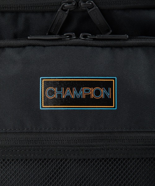 Champion（チャンピオン）の「チャンピオン リュックサック ボックス型 通学 68892（バックパック/リュック・レディース・オレンジ/パープル/アイボリー・FREE）」の4枚目の写真