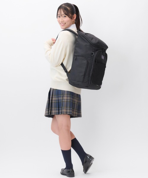 Champion(チャンピオン)の「チャンピオン リュックサック ボックス型 通学 68892(バックパック/リュック・レディース・オレンジ/パープル/アイボリー・FREE)」の16枚目の写真