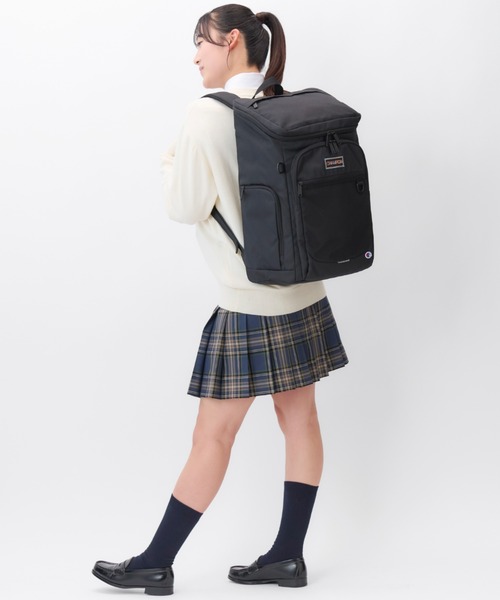 Champion(チャンピオン)の「チャンピオン リュックサック ボックス型 通学 68892(バックパック/リュック・レディース・オレンジ/パープル/アイボリー・FREE)」の20枚目の写真