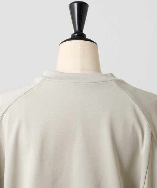 BEARDSLEY（ビアズリー）の「ランタンスリーブTee（Tシャツ/カットソー・レディース・ライトグレー/ブラック・FREE）」の18枚目の写真