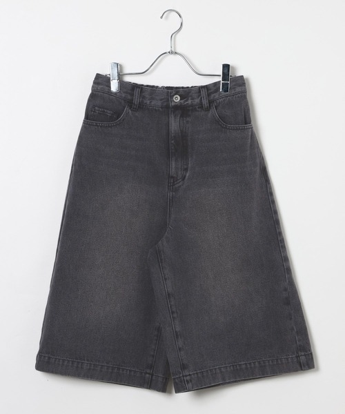 LEPSIM（レプシィム）の「デニムハーフパンツ　638897（デニムパンツ・レディース・インディゴブルー/ブラック・FREE）」の3枚目の写真