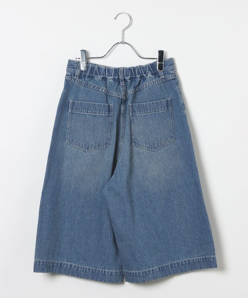 LEPSIM（レプシィム）の「デニムハーフパンツ　638897（デニムパンツ・レディース・インディゴブルー/ブラック・FREE）」の5枚目の写真