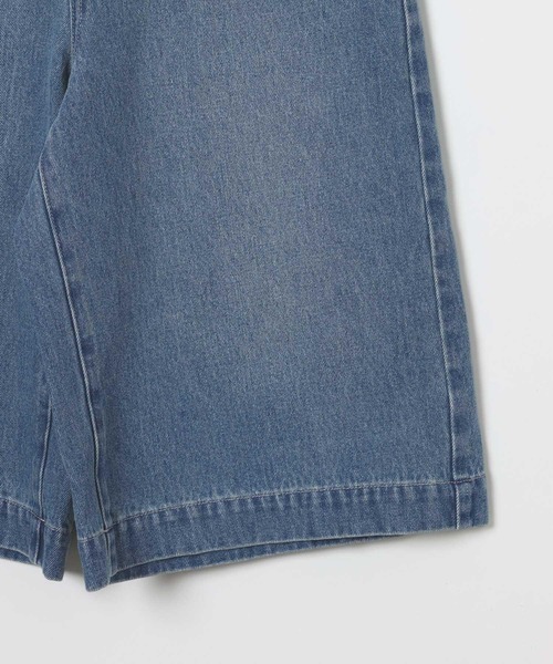 LEPSIM（レプシィム）の「デニムハーフパンツ　638897（デニムパンツ・レディース・インディゴブルー/ブラック・FREE）」の8枚目の写真