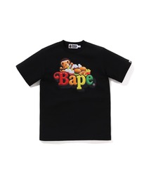 【A BATHING APE】半袖 Tシャツ 160cm A BATHING APE® Water Print Ape Head Relaxed Fit Tee | Bape