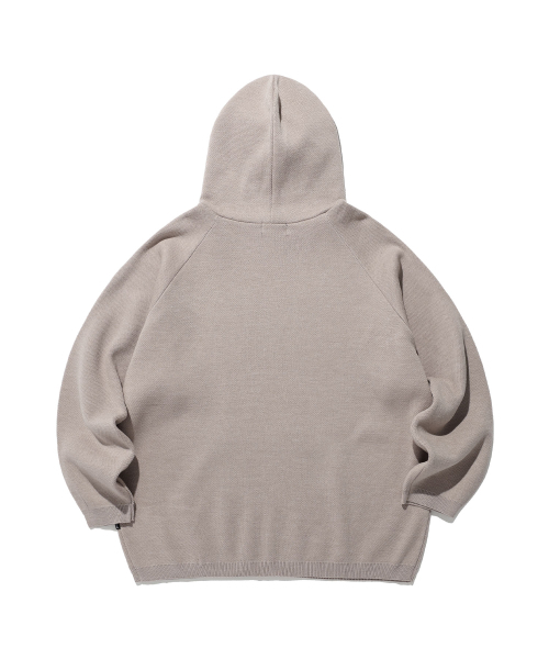 NICE GHOST CLUB(ナイスゴーストクラブ)の「EVEN THE DEVIL KNIT HOODIE_BEIGE(NG2ESUK610A)(ニット/セーター・レディース・その他・L)」の2枚目の写真