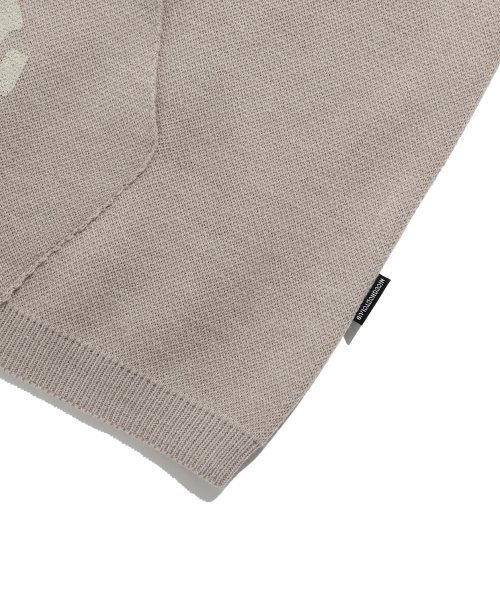 NICE GHOST CLUB(ナイスゴーストクラブ)の「EVEN THE DEVIL KNIT HOODIE_BEIGE(NG2ESUK610A)(ニット/セーター・レディース・その他・L)」の6枚目の写真