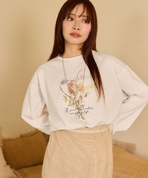 mysty woman | ガーデンフラワーLSTEE　659253(Tシャツ/カットソー)