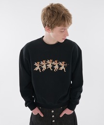 WISH FOR EVER | 【 3color / 3size  】IMPACT ANGELS PRINT SWEAT PULLOVER(Tシャツ/カットソー)