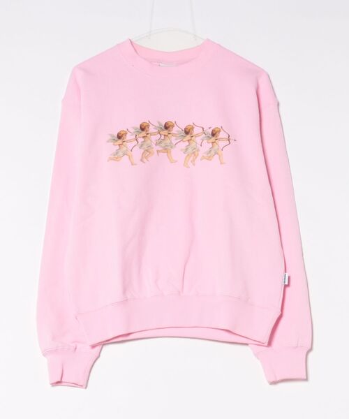 WISH FOR EVER(ウィッシュフォーエバー)の「【 3color / 3size 】IMPACT ANGELS PRINT SWEAT PULLOVER(Tシャツ/カットソー・メンズ・ピンク/グリーン系その他/ブラック・SMALL/MEDIUM/LARGE)」の13枚目の写真