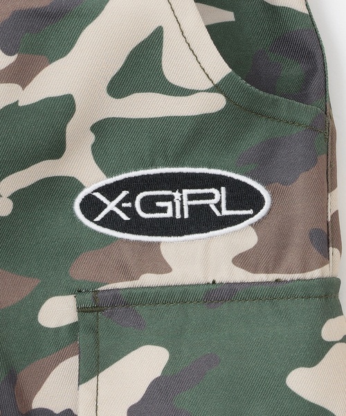 X-girl Stages(エックスガールステージス)の「2WAY カーゴパンツ(カーゴパンツ・キッズ・ピンク/ブラック・140cm/130cm/110cm/120cm/100cm)」の7枚目の写真